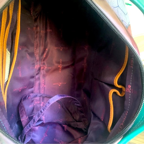 Anuschka Butterfly large RARE shoulder bag - Picture 6 of 9